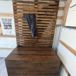2 Wooden Storage 