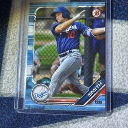 2018 Bowman Sky Blue Will Smith RC #d 205/499