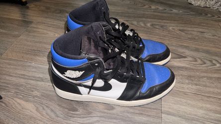 Jordan blue toes