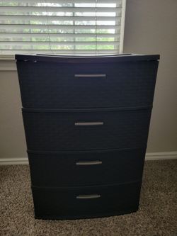 Sterlite plastic drawer
