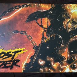 OPEN TO TRADE MEZCO ONE:12 COLLECTIVE Ghost Rider & Hell Cycle Set