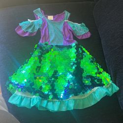 Halloween mermaid dress