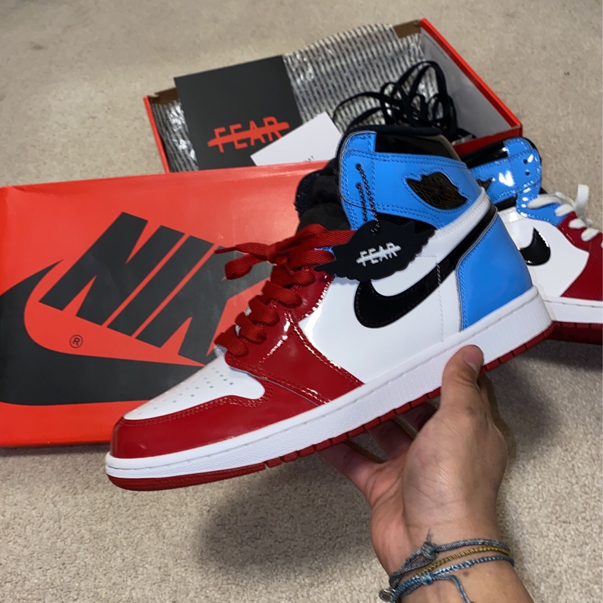 Jordan 1 Off Louis for CEEZE sizes 9.5 and 10 for Sale in Denver, CO -  OfferUp