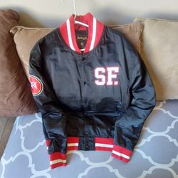 Adapt Gold Blooded Retro San Francisco 49ers Inspired Full-Snap Jacket - Size XXL