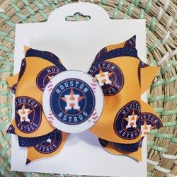 Baseball ⚾️ ASTROS hairbow 🎀
