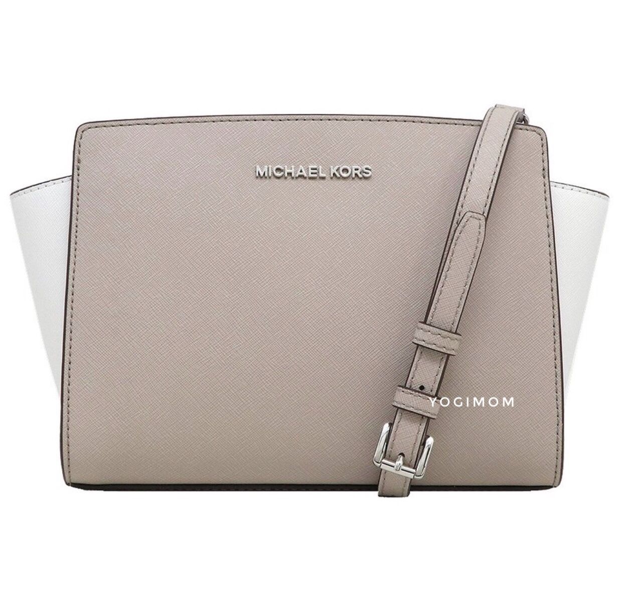 MICHAEL KORS SELMA MESSENGER CROSSBODY HAND BAG Shoulder Bag PURSE SAFFIANO LEATHER Removable adjustable strap ⭐️100% AUTHENTIC