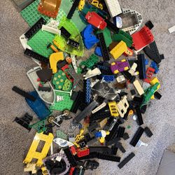 Miscellaneous Rare Lego Pieces 3 To 4 Pounds