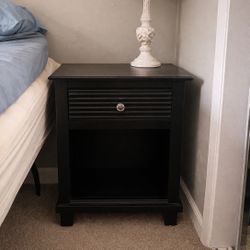 Black Nightstand 
