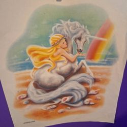 2 Different Unicorns Iron On Pattern-$10.00 Each