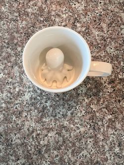 New Hidden 3D Octopus Mug