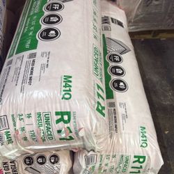 Insulation R11 Bag $50 170.67 SQFt 16” For 2x4 (Batt)