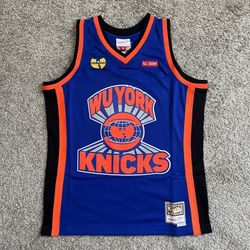 🔴Wu-Tang Basketball Jersey Size Large New York Knicks Rza Method Man