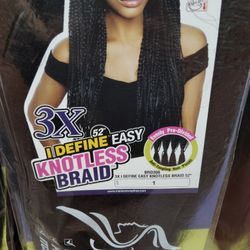 52" Knotless Braid