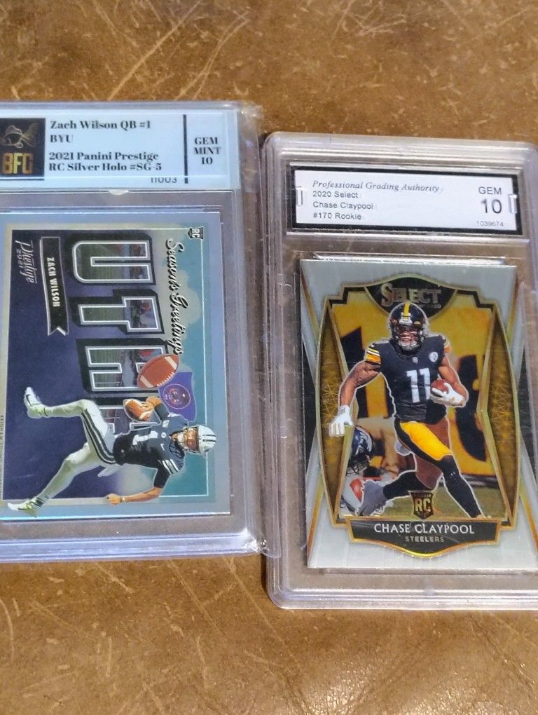 2 Graded Cards Rookie Card