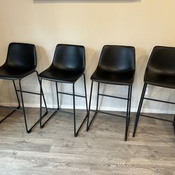 4 Barstools- 26” Seat To Floor