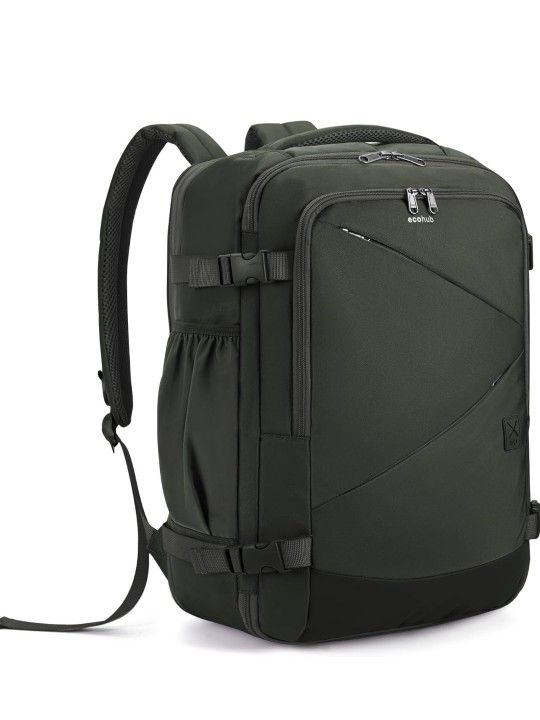 ECOHUB Carry On Travel Backpack 17 inch Laptop Backpack Work Backpacks 30L 18x14x8