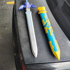 Legend of Zelda prop sword.