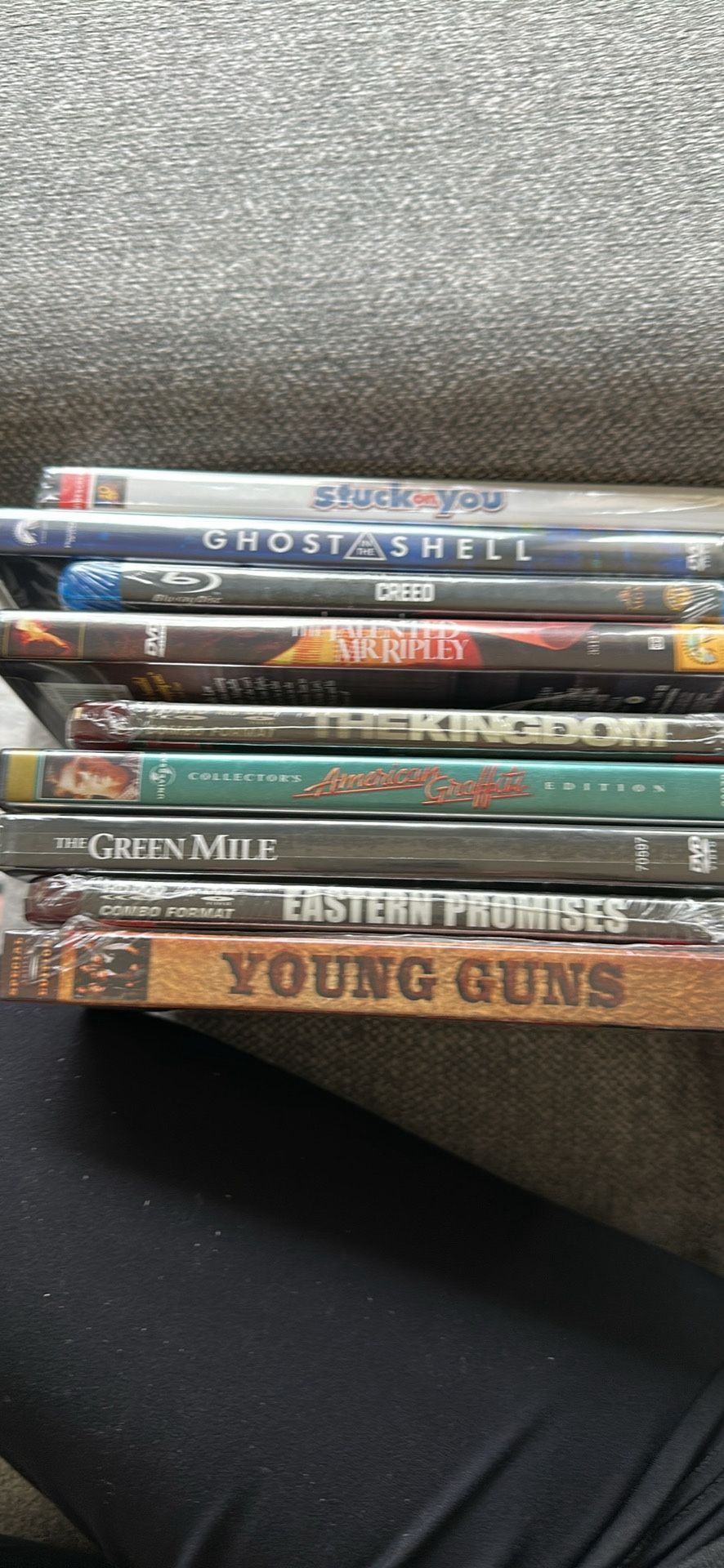 Factory Sealed DVDs - Lot of 9, may be purchased separately