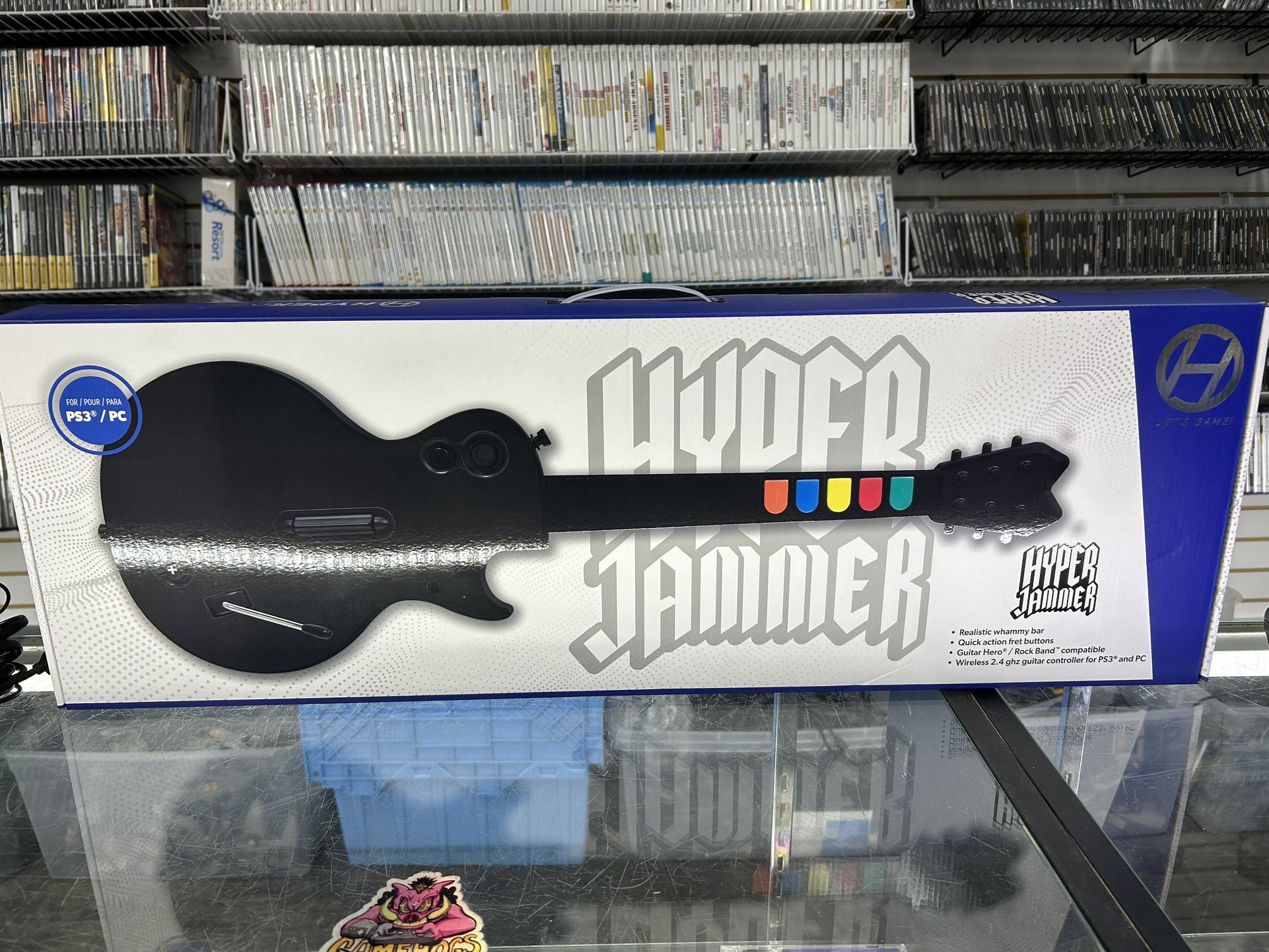 PlayStation 3 Hyper Jammer Wireless Guitar New Sealed Guitar Hero & Rockband $80 Gamehogs 11am-7pm