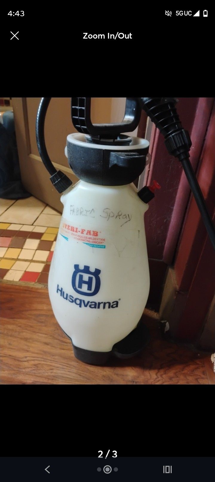 Husqvarna Hand Pumped Sprayer