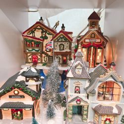 Antique Christmas Village Collection 