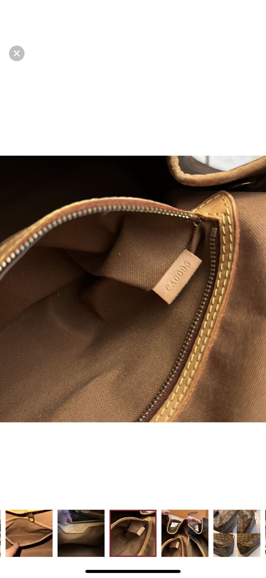 Louis Vuitton Brown Monogram Batignolles Horizontal MM Bag 