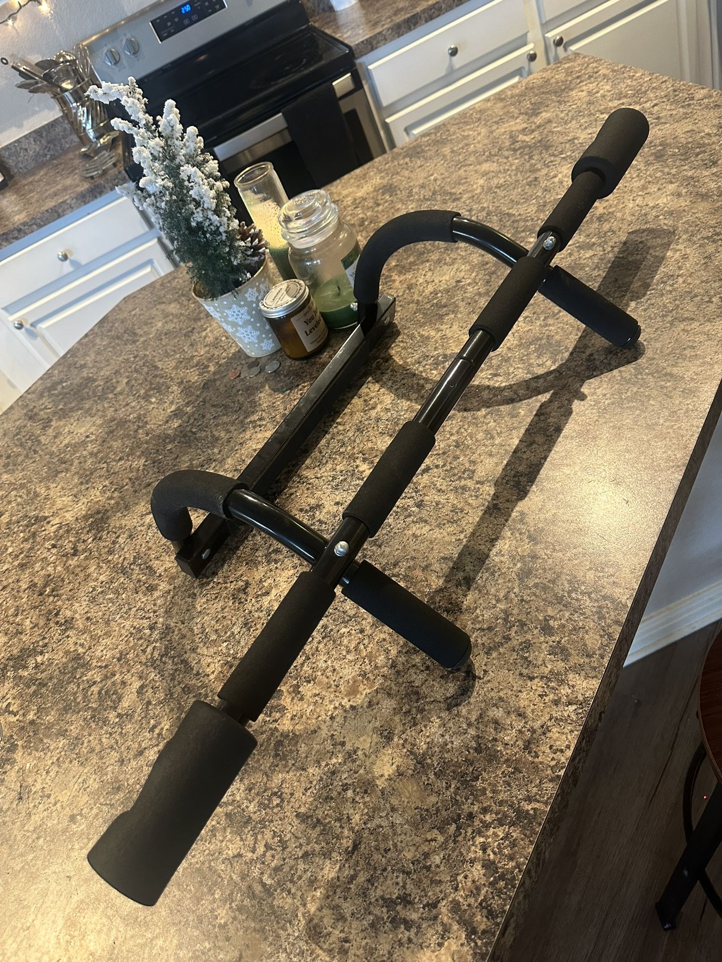 ProsourceFit Multi-Grip Lite Pull Up/Chin Up Bar for Home Gym Workout