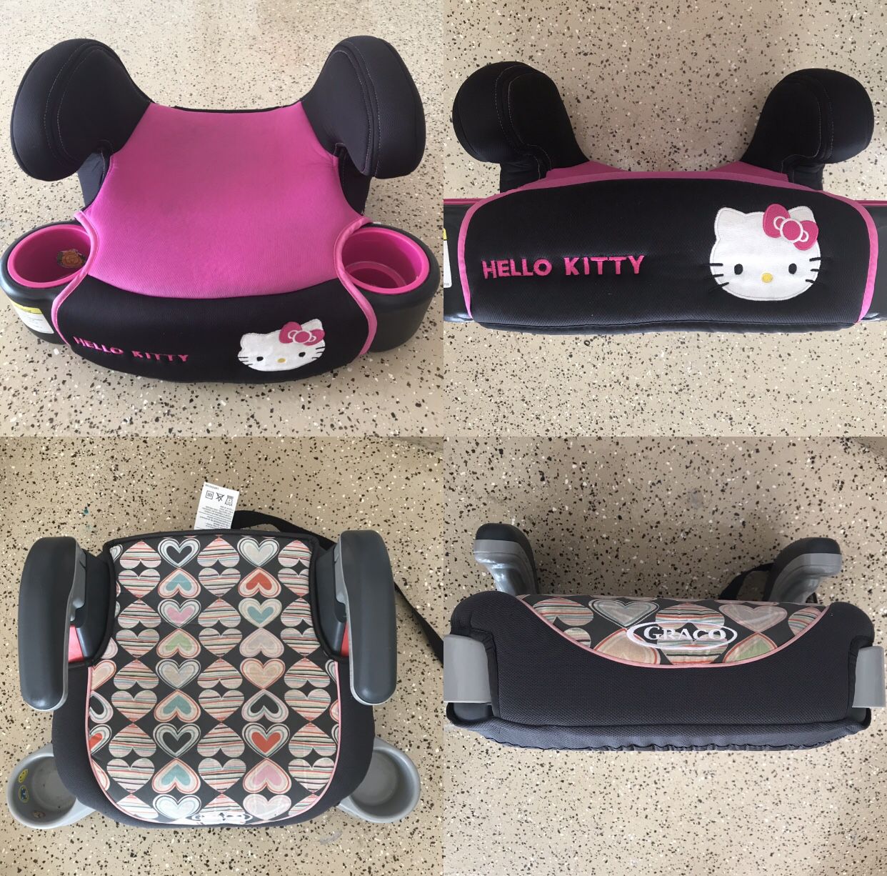 Child Kids Booster Car Seat - two itens for 45.00