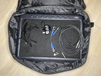 SKB PS-8 PS8 Guitar Pedal Board With Extra Cables