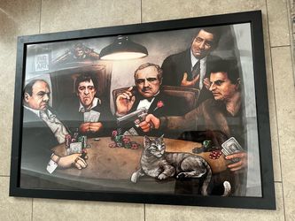 Big Chris Art Mafia Poster