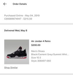 Retro 4 Bred DS