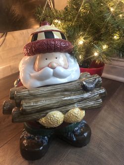 Santa Claus cookie jar