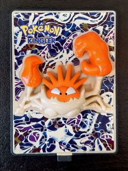 2000 BURGER KING POKÉMON KINGLER 3D ACTION CARD