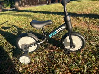 4-in-1 Kids Balance Bike & Tricycle (12-inch)