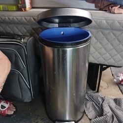 New Stainless Steel Trash Can 