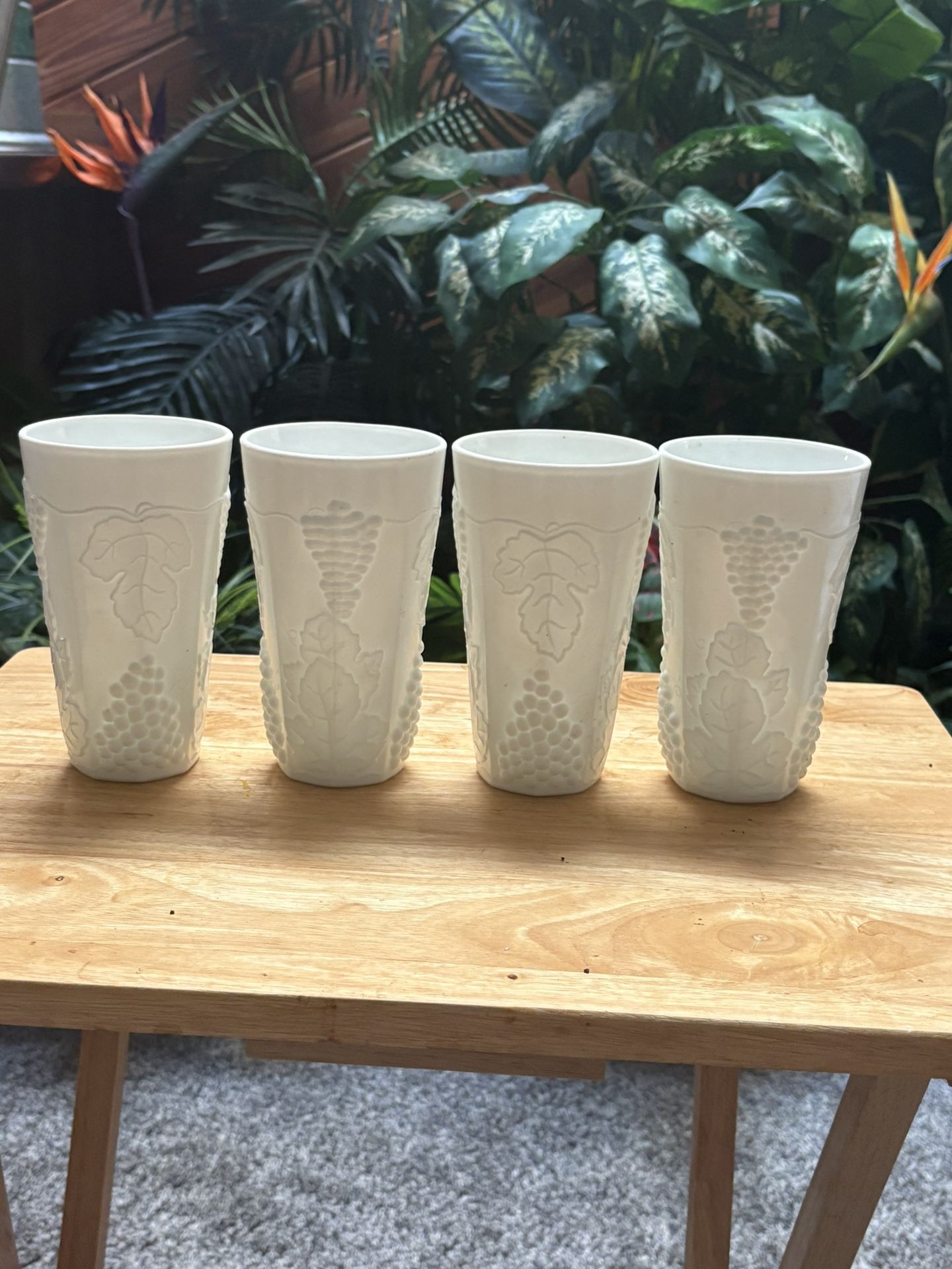 Milk Glass (Set Of Four)