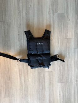 $Cash only$ Like New!! Cap 0-80lbs adjustable weight vest