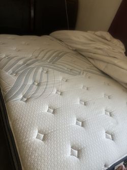 Queen Size Bed Plush Beauty rest