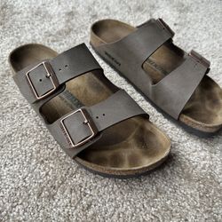 Arizona Brown Leather Birkenstock Size 41