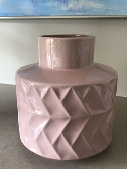 Gorgeous Pink Ceramic Vase