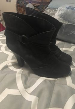 Black booties