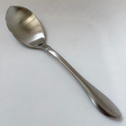 1pc ONEIDA Jackson Sugar Spoon 6 1/4” Stainless 18/10 Plain Satin Frost