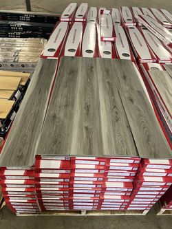 Heemo Collection Titanium Grey 100% Waterproof LVP Flooring