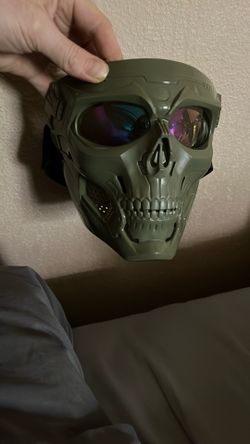 Skeleton Mask Paintball, Airsoft or Halloween