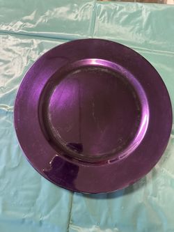 Deep purple Plate Liners