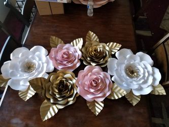 Paper flowers