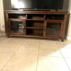 Entertainment Center - 72”L X 34”L X19”D 