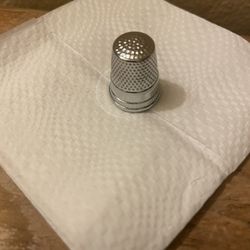 Thimble! Silver In Color $3.. Antique Vintage.