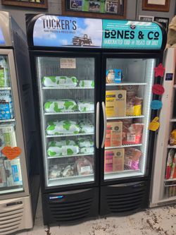 Double door freezer