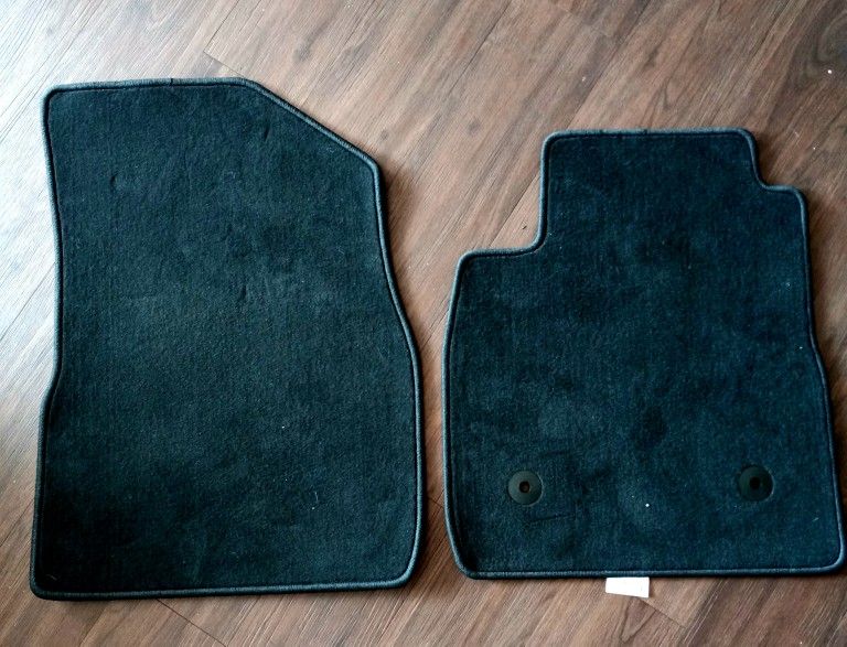 Never Used Black Auto Rugs